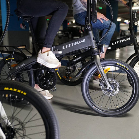 Image of Littium Ibiza Titanium (CON REGALO), Bicicleta Eléctrica Plegable