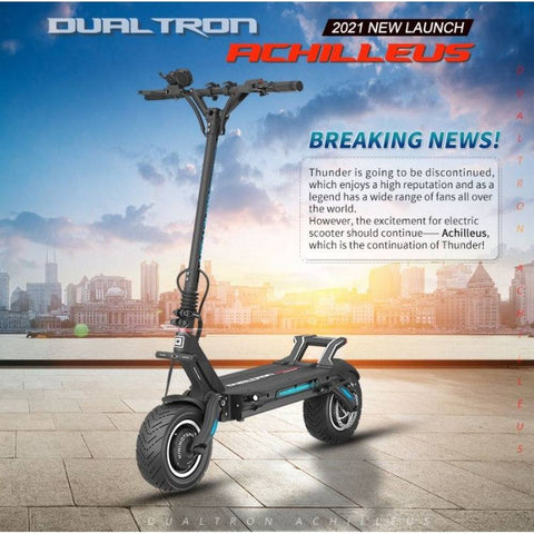 Image of Dualtron Achilleus | 60V 28Ah | 60V 35Ah LG | 4648 W Max Power, Patinete Eléctrico