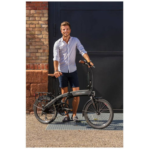 Image of Fischer FR 18, 250W, 36V, 317Wh, 8'7Ah, Bicicleta Eléctrica Plegable