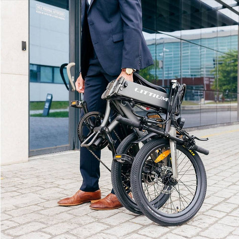 Image of Littium Ibiza Titanium (CON REGALO), Bicicleta Eléctrica Plegable