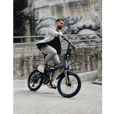 Image of Littium Ibiza Titanium (CON REGALO), Bicicleta Eléctrica Plegable
