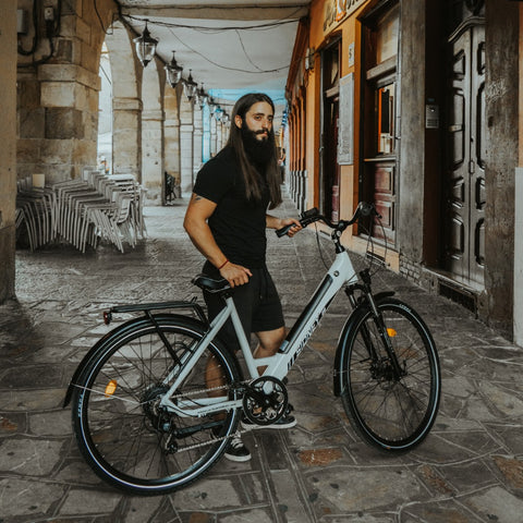 Image of Urbanbiker Sidney (Motor Buje), 36V, 14Ah, 250W, Bicicleta Eléctrica Trekking de Paseo