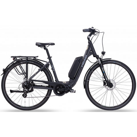 Image of Head E-City Motor Central Shimano 36V 418Wh Bicicleta Eléctrica Trekking de Paseo
