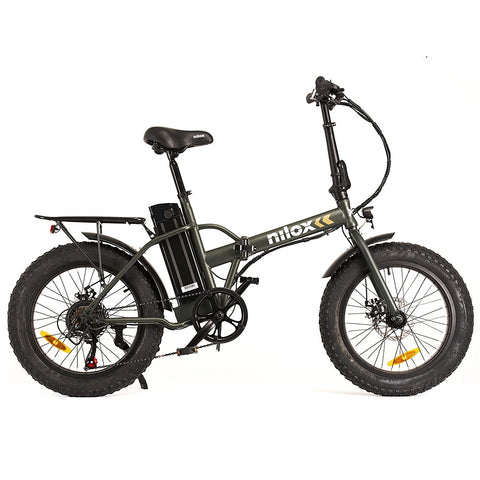 Image of Nilox X8 Plus, 36V 13Ah, 250W, Bicicleta Eléctrica Plegable Todoterreno FAT