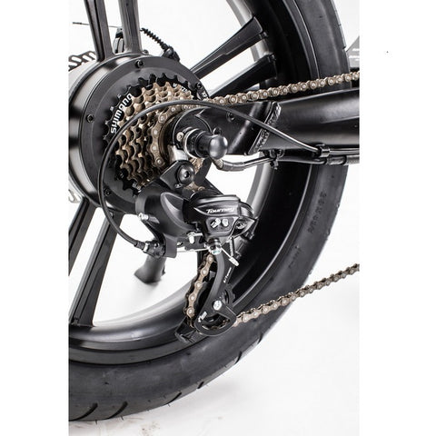 Image of Six Bikes FAT SPORT ESB-66 (rueda 4,25), 36V, 10,4Ah, 250W, Bicicleta Eléctrica Urbana Plegable