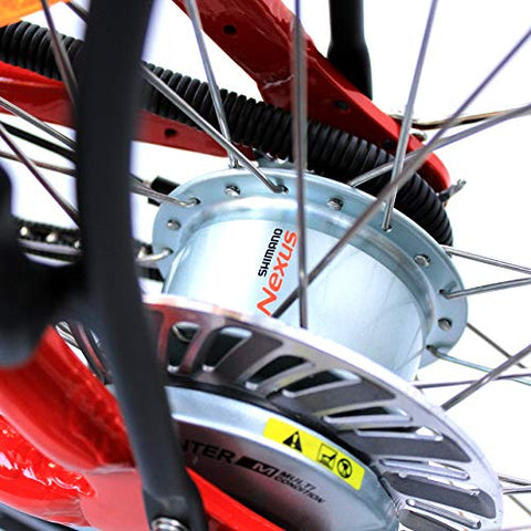 Image of Ncm Paris MAX N8C/N8R, Motor Central, 36V 16Ah, 250W, Bicicleta Eléctrica Urbana Plegable