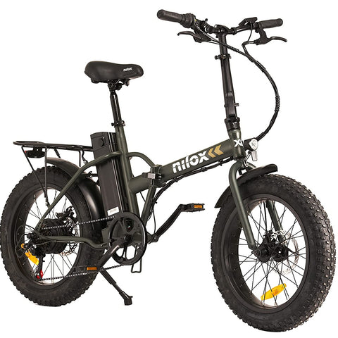 Image of Nilox X8 Plus, 36V 13Ah, 250W, Bicicleta Eléctrica Plegable Todoterreno FAT