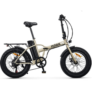 Nilox X8 Plus, 36V 13Ah, 250W, Bicicleta Eléctrica Plegable Todoterreno FAT