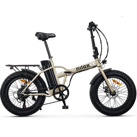 Image of Nilox X8 Plus, 36V 13Ah, 250W, Bicicleta Eléctrica Plegable Todoterreno FAT