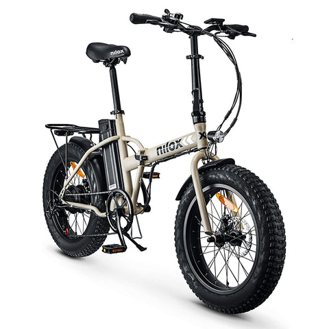 Image of Nilox X8 Plus, 36V 13Ah, 250W, Bicicleta Eléctrica Plegable Todoterreno FAT