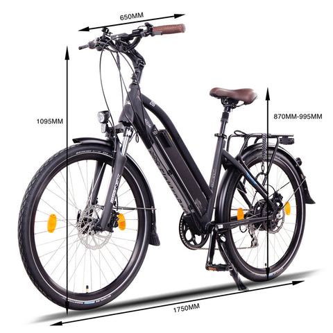 Image of Ncm Milano PLUS 26" / 28" Bicicleta Eléctrica Urbana 48V, 16Ah 250W