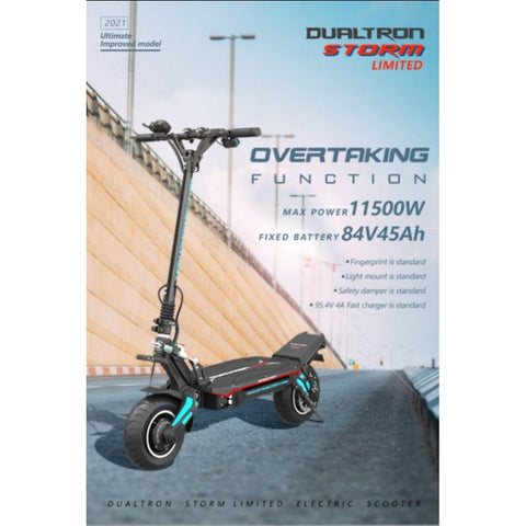 Image of ¡Nuevo! Dualtron Storm Limited | 84V 36Ah | 84V 45Ah LG | 11500 W Max Power, Patinete Eléctrico