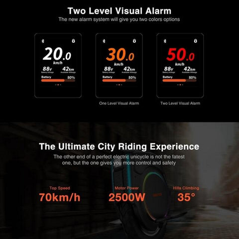 Image of InMotion V12 HS (High Speed) | ¡Nuevo! Inmotion V12 HT (High Torque), Monociclo