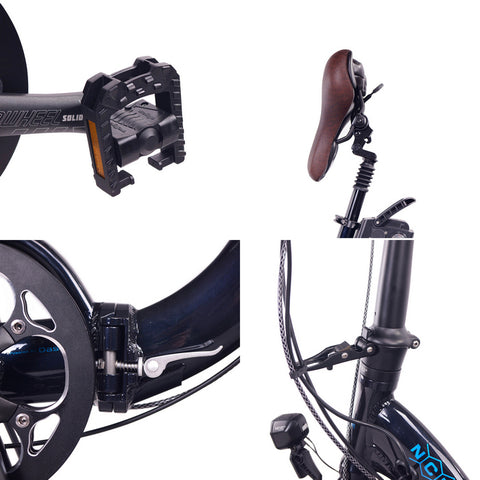 Image of Ncm París PLUS, 36V 19Ah, 250W, 684Wh, Bicicleta Eléctrica Urbana Plegable