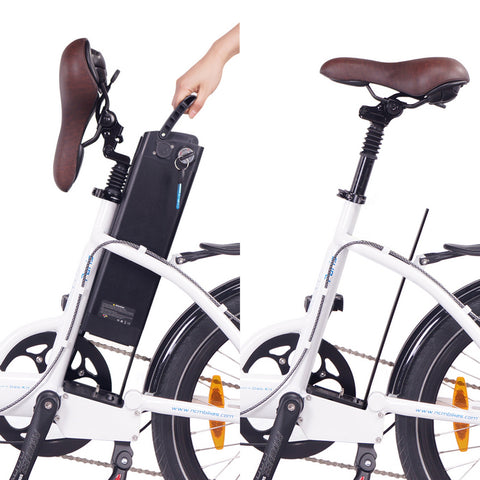 Image of Ncm Paris, 36V 15Ah, 250W, Bicicleta Eléctrica Urbana Plegable