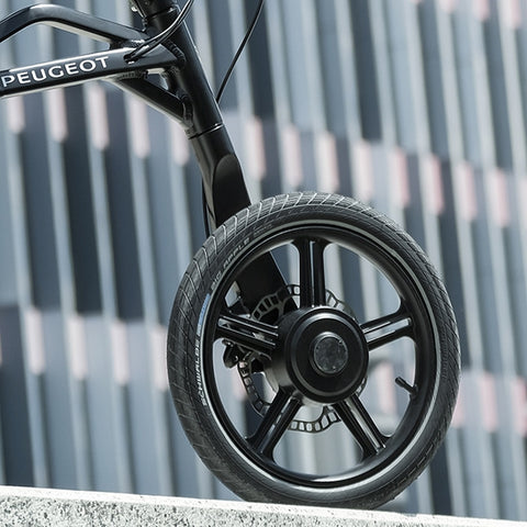 Image of Peugeot eF01, Bicicleta Eléctrica Plegable Ligera, 18kg