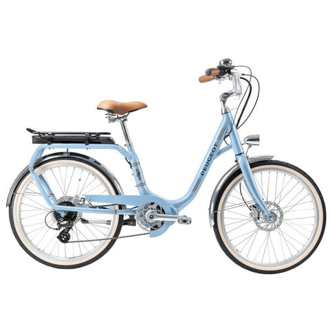 Image of Peugeot eLC01 Central 24", 55Nm, 400Wh Bicicleta Eléctrica de Paseo