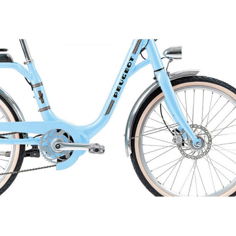 Image of Peugeot eLC01 Central 24", 55Nm, 400Wh Bicicleta Eléctrica de Paseo