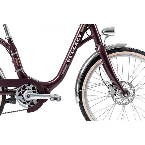 Image of Peugeot eLC01 Central 24", 55Nm, 400Wh Bicicleta Eléctrica de Paseo