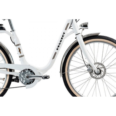 Image of Peugeot eLC01 Central 24", 55Nm, 400Wh Bicicleta Eléctrica de Paseo