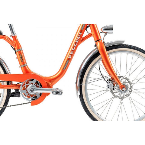 Image of Peugeot eLC01 Central 24", 55Nm, 400Wh Bicicleta Eléctrica de Paseo