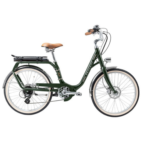 Image of Peugeot eLC01 Central 24", 55Nm, 400Wh Bicicleta Eléctrica de Paseo