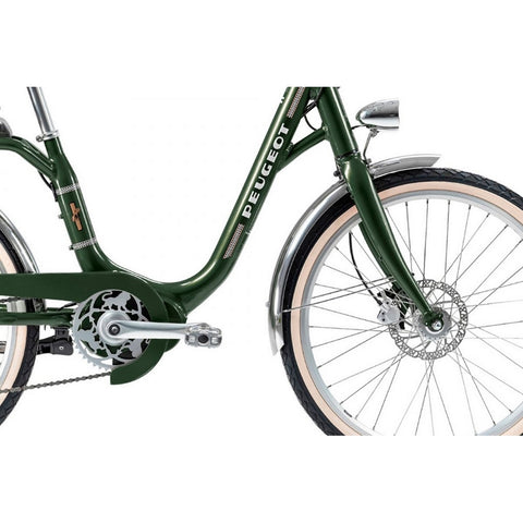 Image of Peugeot eLC01 Central 24", 55Nm, 400Wh Bicicleta Eléctrica de Paseo