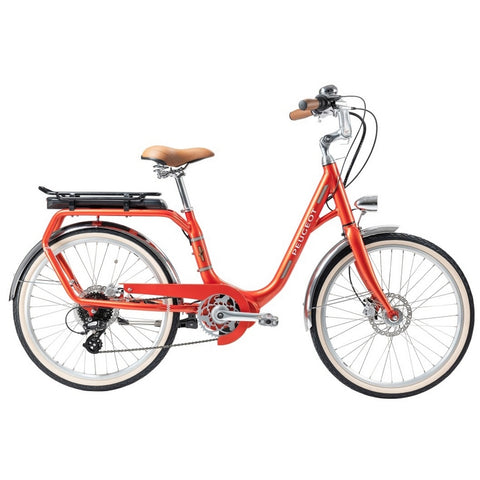 Image of Peugeot eLC01 Central 24", 55Nm, 400Wh Bicicleta Eléctrica de Paseo