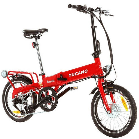 Image of Tucano ERGO, 36V, 10’4Ah-14Ah, 250W, 18Kg, Bicicleta Eléctrica Plegable Urbana