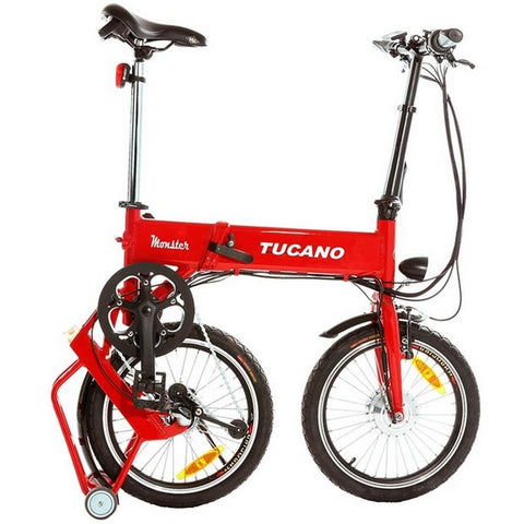 Image of Tucano ERGO, 36V, 10’4Ah-14Ah, 250W, 18Kg, Bicicleta Eléctrica Plegable Urbana