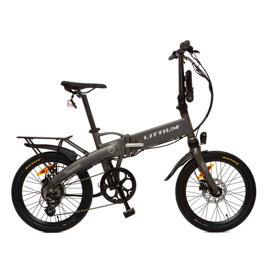 Littium Ibiza Titanium (CON REGALO), Bicicleta Eléctrica Plegable –  Eko-Motion