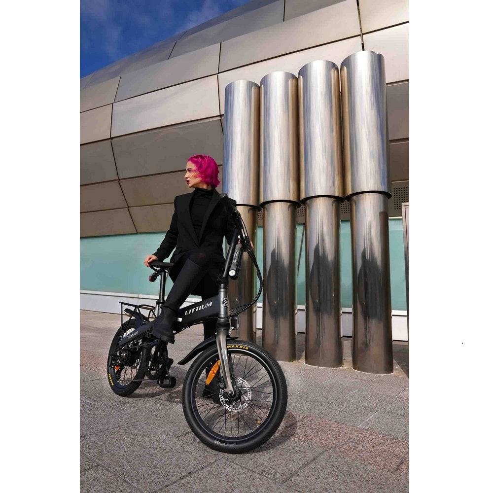 Littium Ibiza Titanium (CON REGALO), Bicicleta Eléctrica Plegable