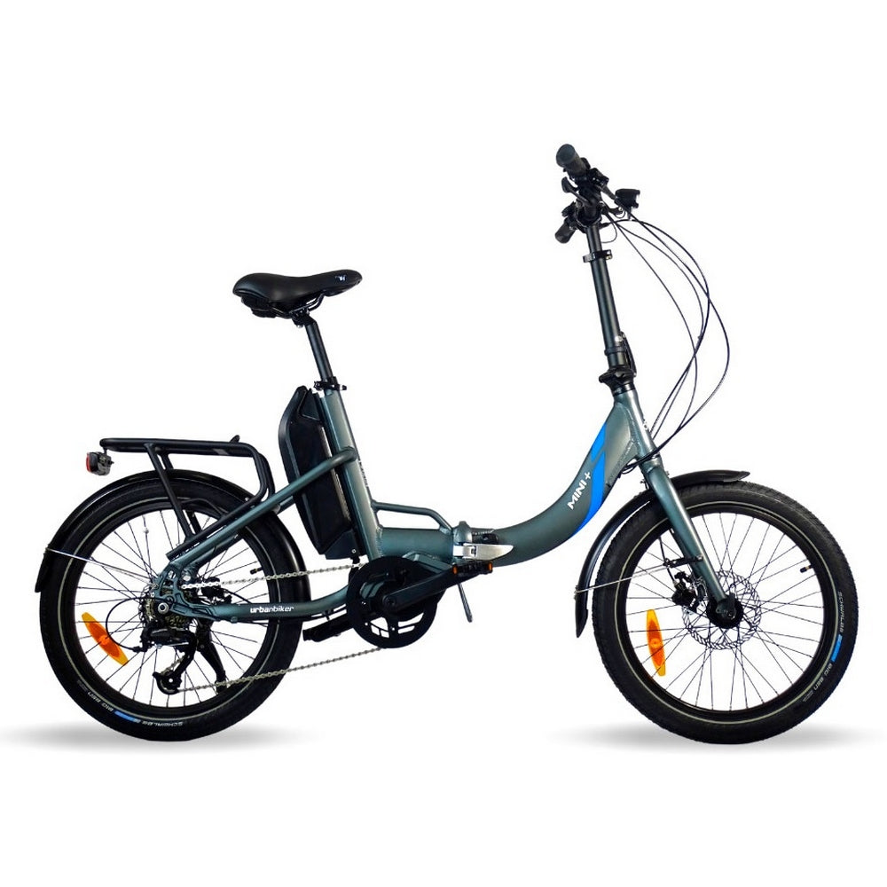 Bicicleta eléctrica plegable Fatbike motor central