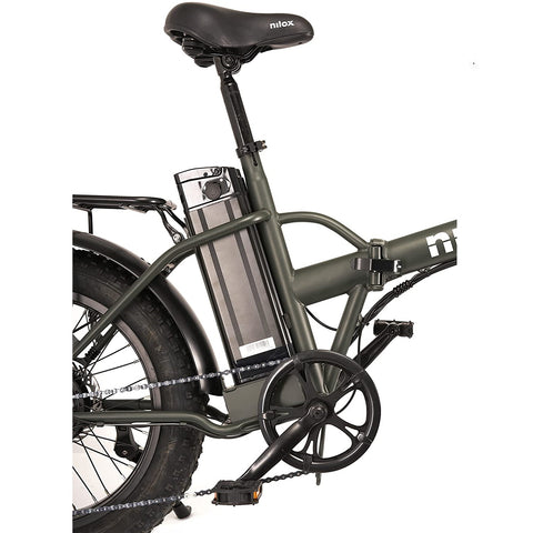 Nilox X8 Plus, 36V 13Ah, 250W, Bicicleta Eléctrica Plegable Todoterreno FAT