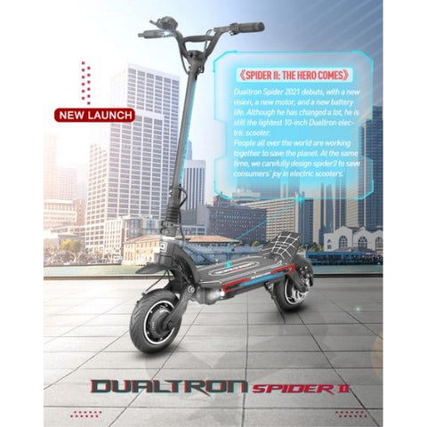 ¡Nuevo! Dualtron Spider II | 60V 24Ah | 60V 30Ah LG | 3984 W max power, Patinete Eléctrico
