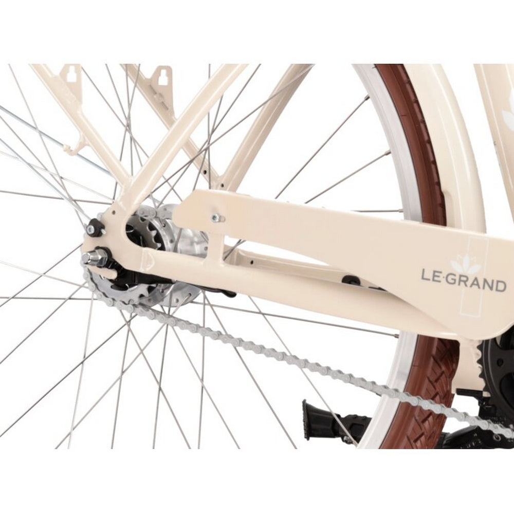 LeGrand E-Lille 3 (Motor Central), 250W, 447Wh, Bicicleta Eléctrica Retro de Paseo