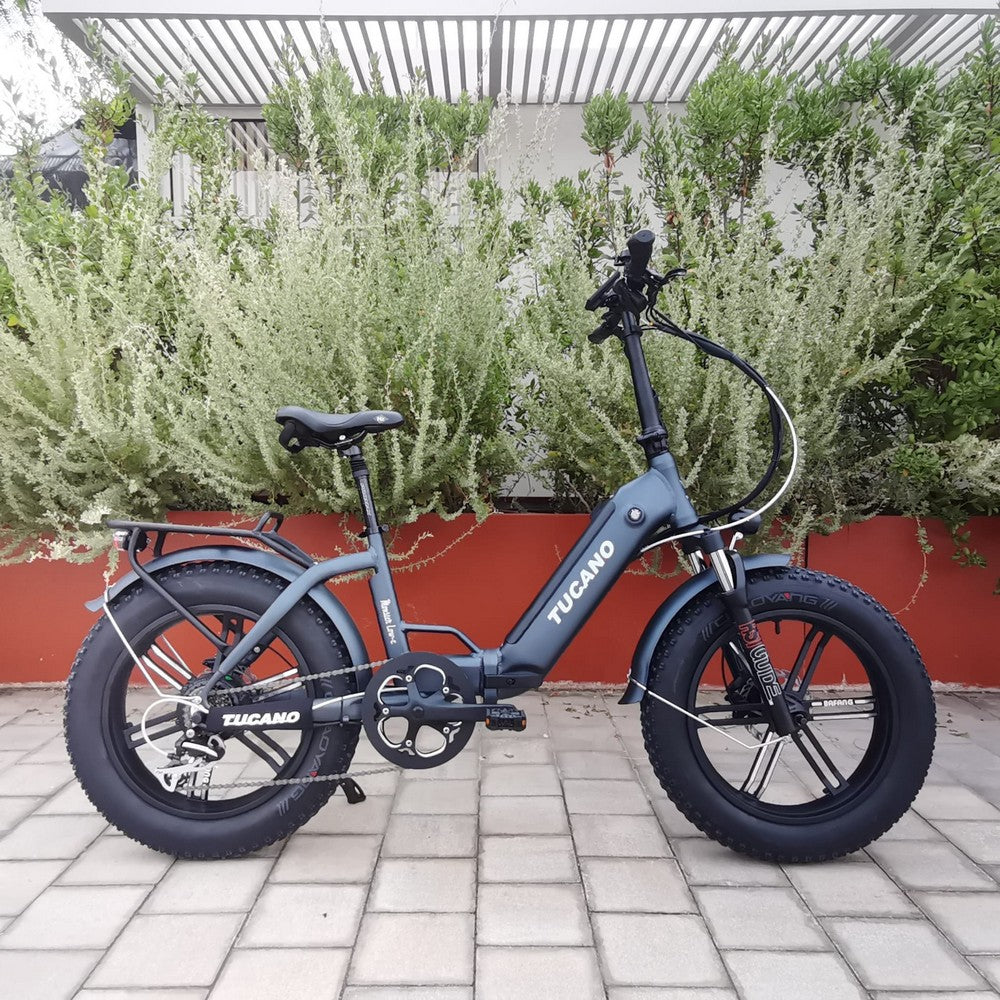  Auloor Bicicleta eléctrica plegable con motor de 500 W